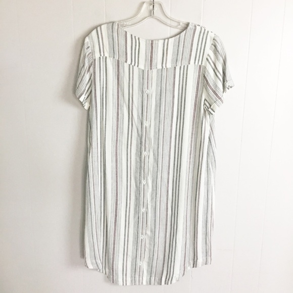 Anthropologie Cloth & Stone Stripped Dress Size S - Picture 3 of 5